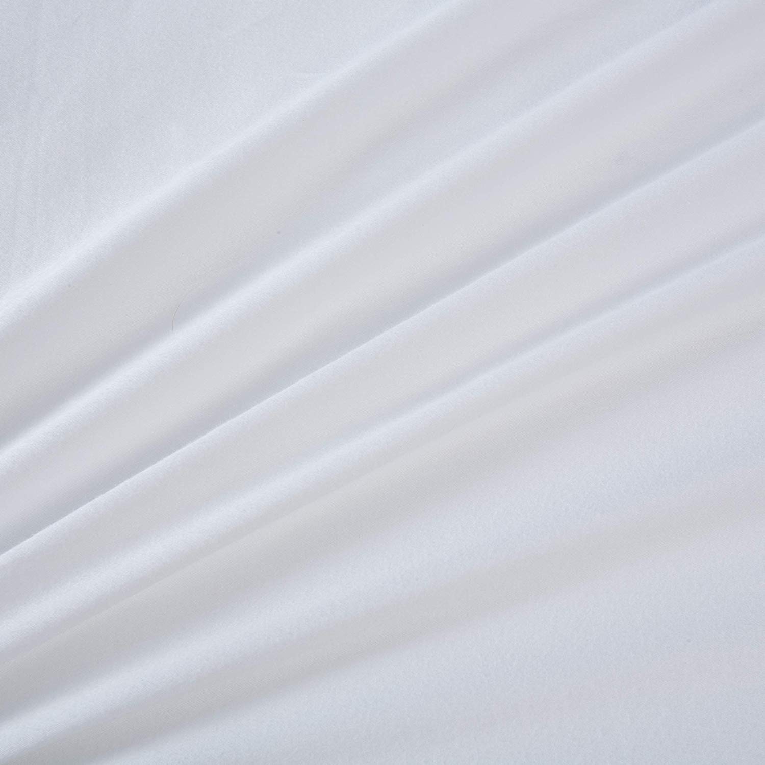 Premium White Bow Tie Pillowcases - 100% Pure Cotton Queen Size (Set of 2) - Soft & Breathable Bedding for Luxury Hotels, Weddings, and Home Decor