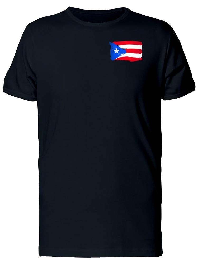 Puerto Rico Flag Print Men's T-Shirt - Patriotic Graphic Tee for Casual Wear & Island Pride