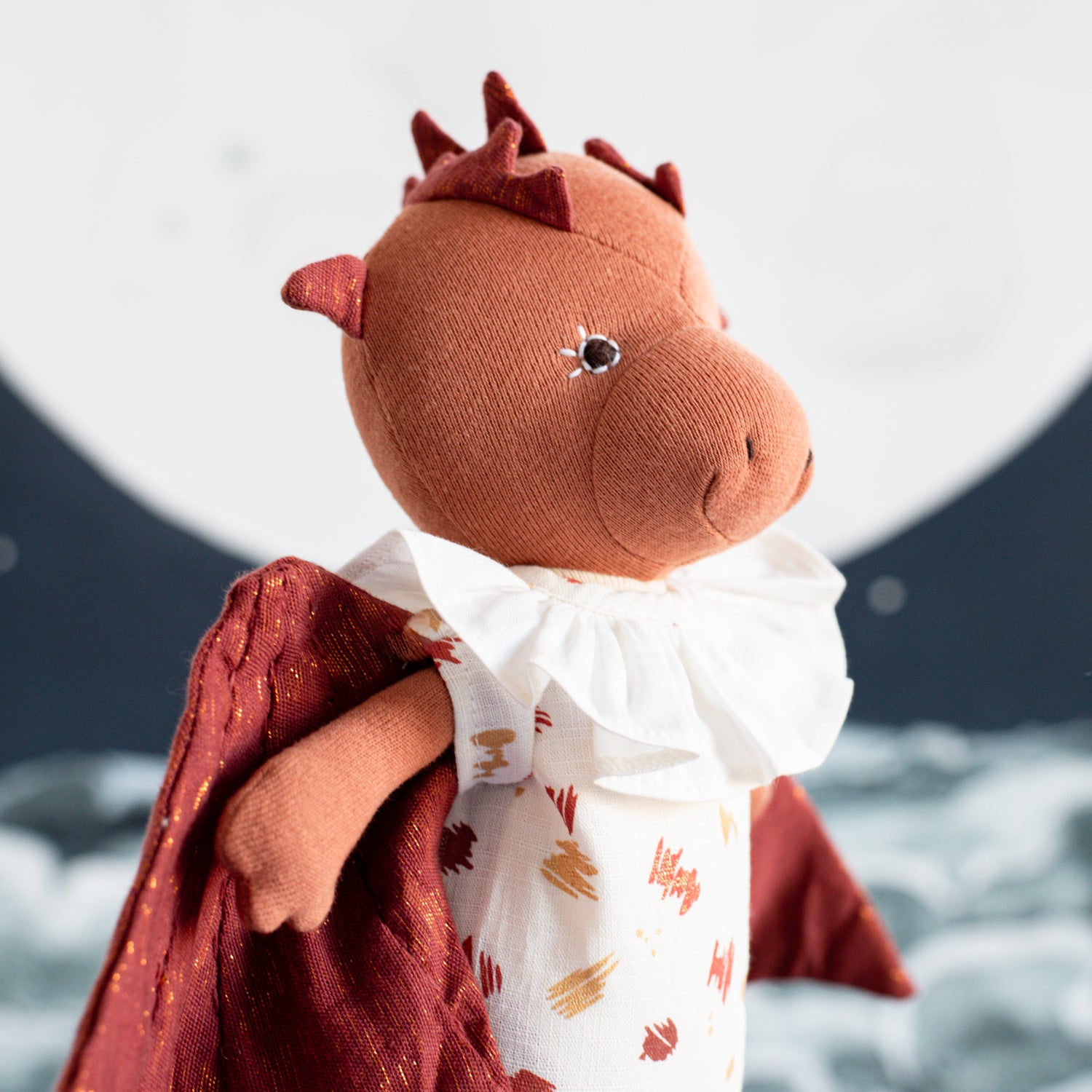 Cyril Dragon Plush Toy - Soft & Cuddly Stuffed Animal for Kids & Collectors | Perfect for Gifts, Nursery Decor, and Fantasy Play