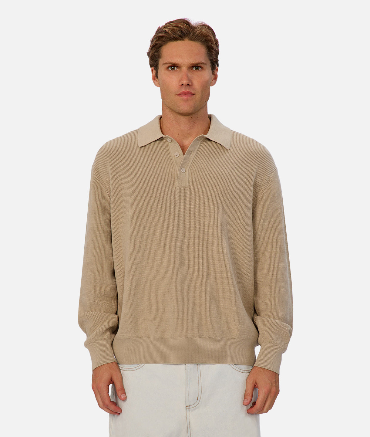 Hamilton Knitted Polo Shirt for Men - Breathable & Comfortable Cotton Blend - Casual & Business Wear - Perfect for Office, Travel & Outdoor Activities