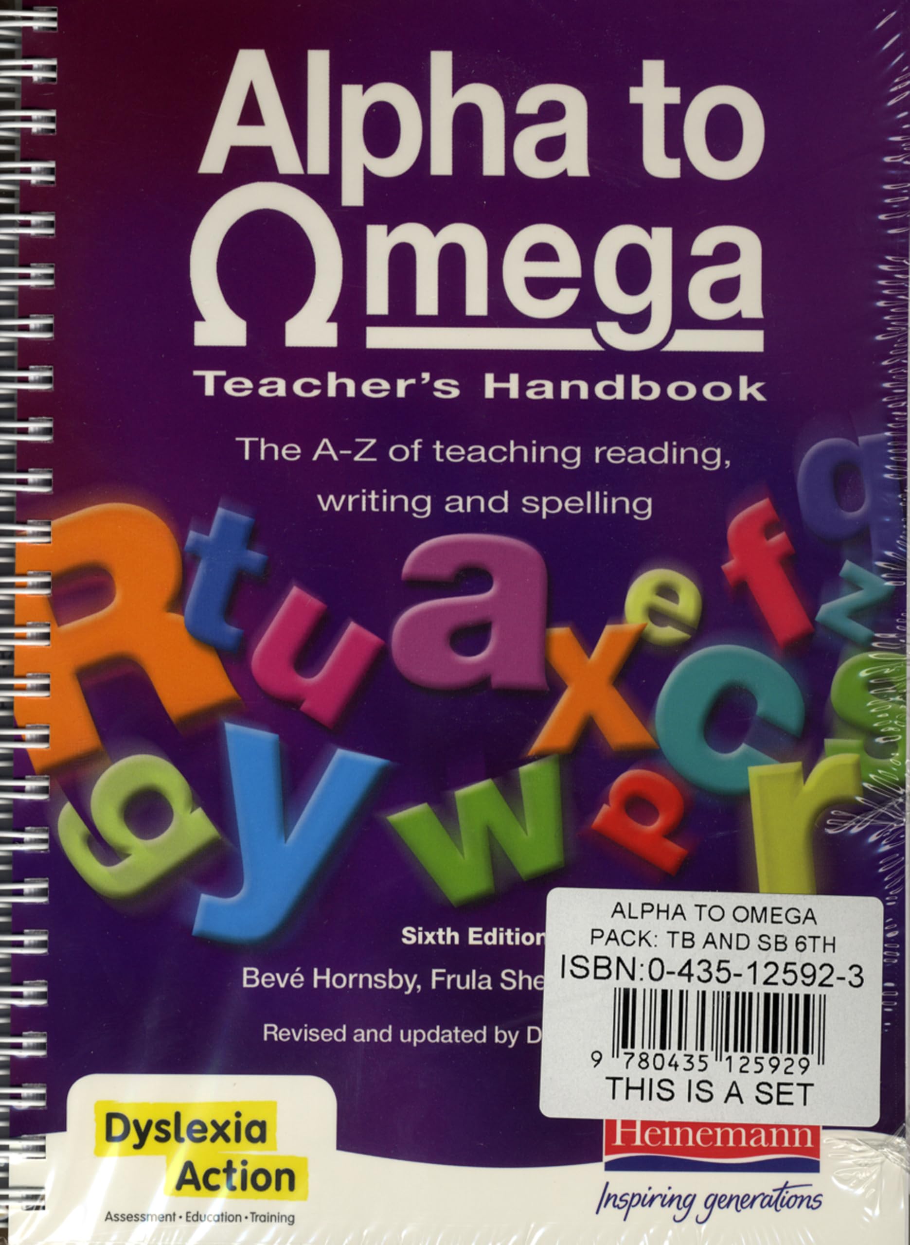 Alpha to Omega Pack: 6th Edition Teacher's Handbook & Student Book - Complete Phonics Program for Reading & Writing Instruction (Classroom & Homeschool Use)