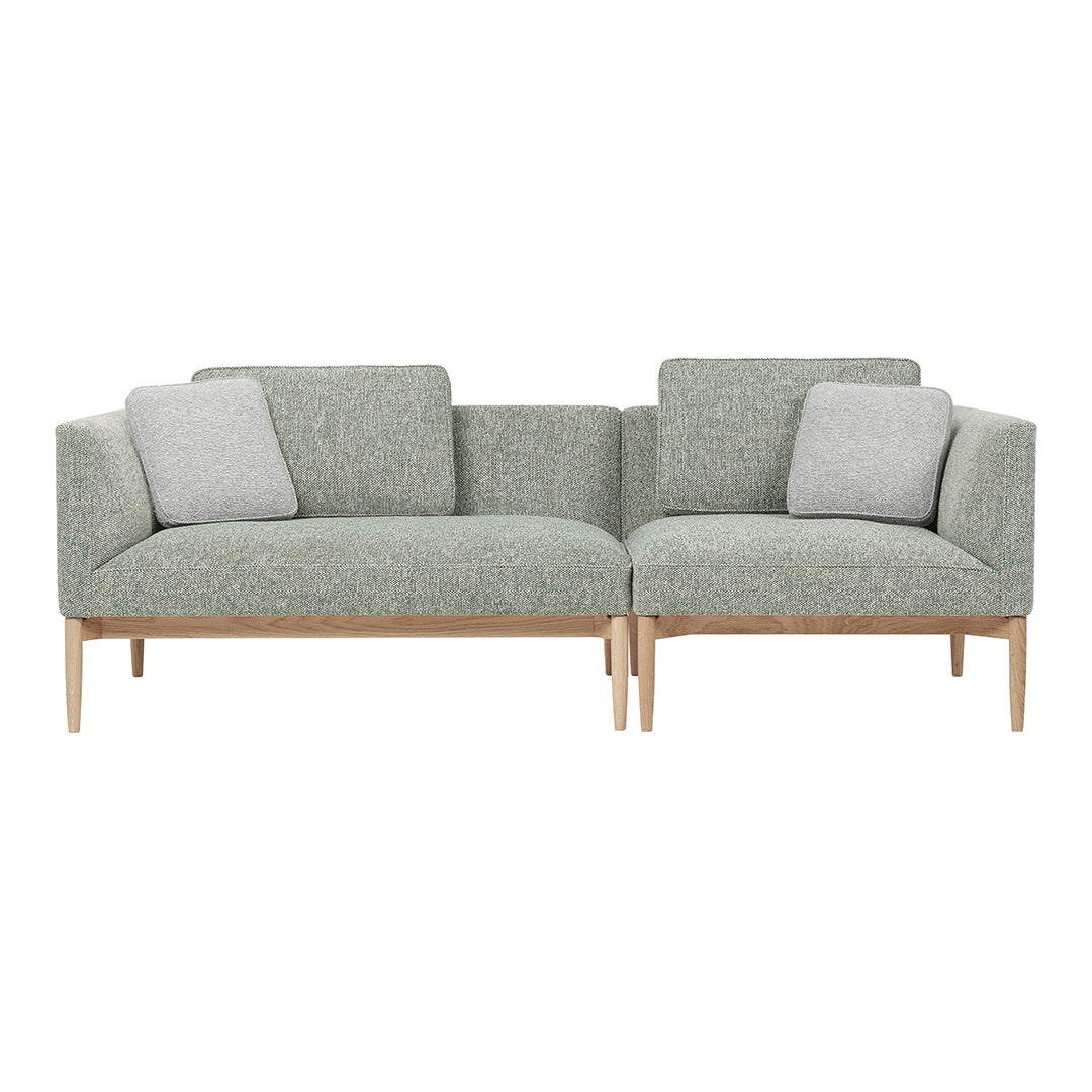E311 Embrace Modular Sofa Corner Section - Customizable Modern Living Room Furniture for Small Spaces, Apartments & Home Theater Seating