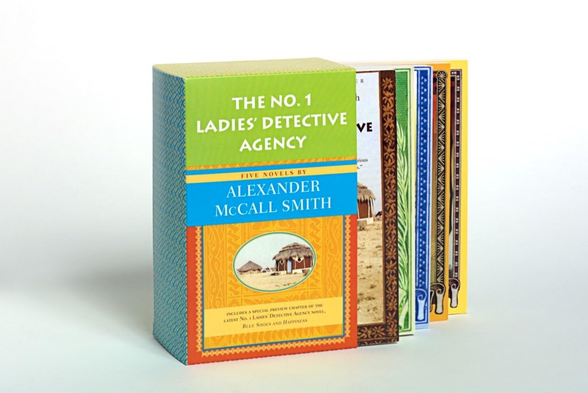 The No. 1 Ladies' Detective Agency 5-Book Boxed Set - Complete Mystery Series by Alexander McCall Smith | Perfect for Book Clubs, Gifts & Cozy Reading