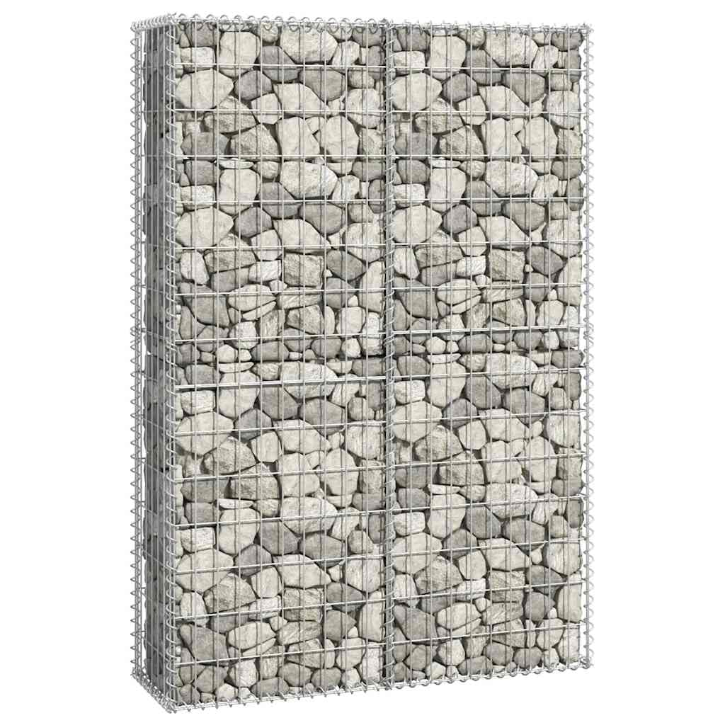 Galvanized Gabion Basket with Lids - 59.1