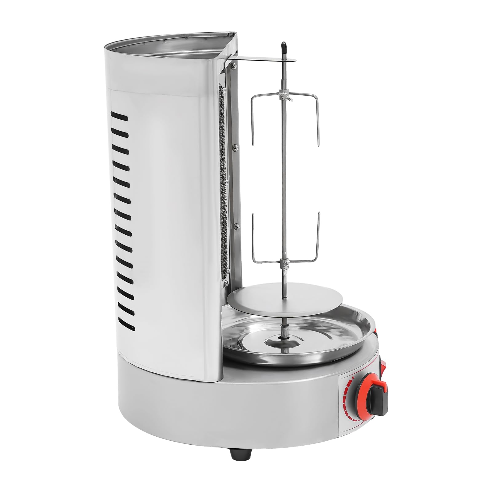 3000W Gas Doner Kebab Machine - Commercial Vertical Rotisserie Grill for Gyro, Shawarma & Chicken - Perfect for Restaurants, Food Trucks & Home BBQ Parties