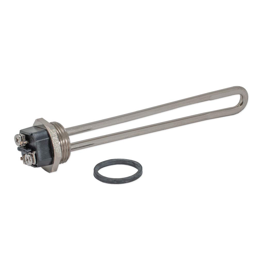 60054 Straight Water Heater Element 240V 1500W - Replacement Heating Element for Electric Water Heaters | Ideal for Home, RV & Commercial Use