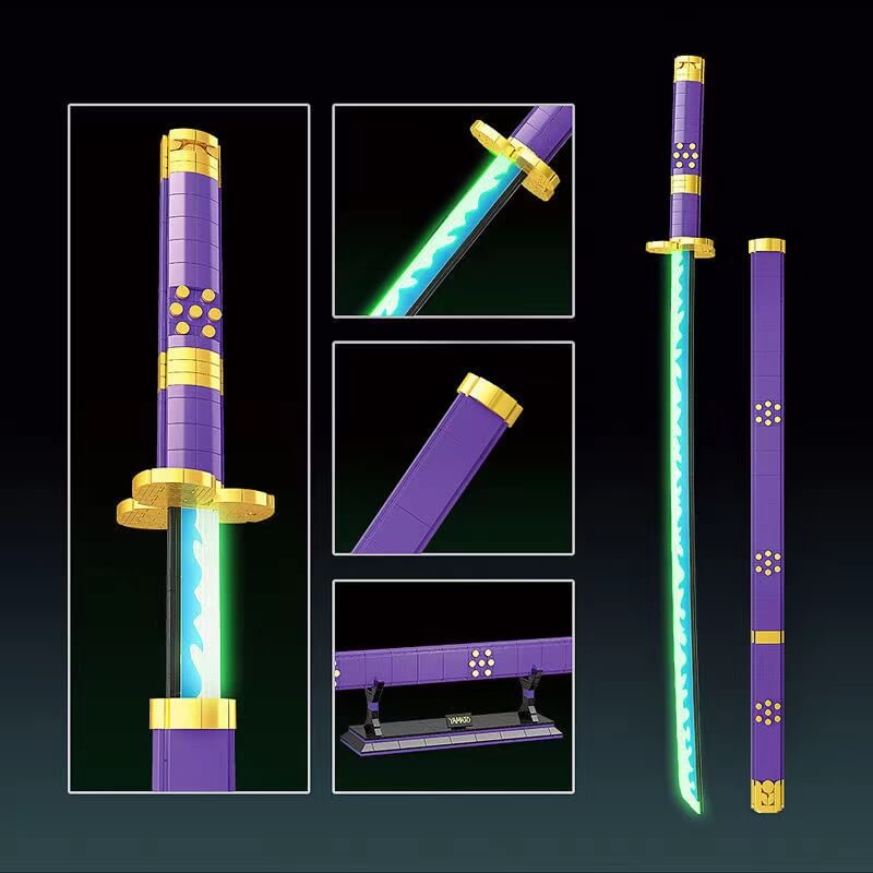 One Piece Yamato Sword - DK 1502 High-Quality Anime Replica Katana - Perfect for Cosplay, Collection & Home Decor