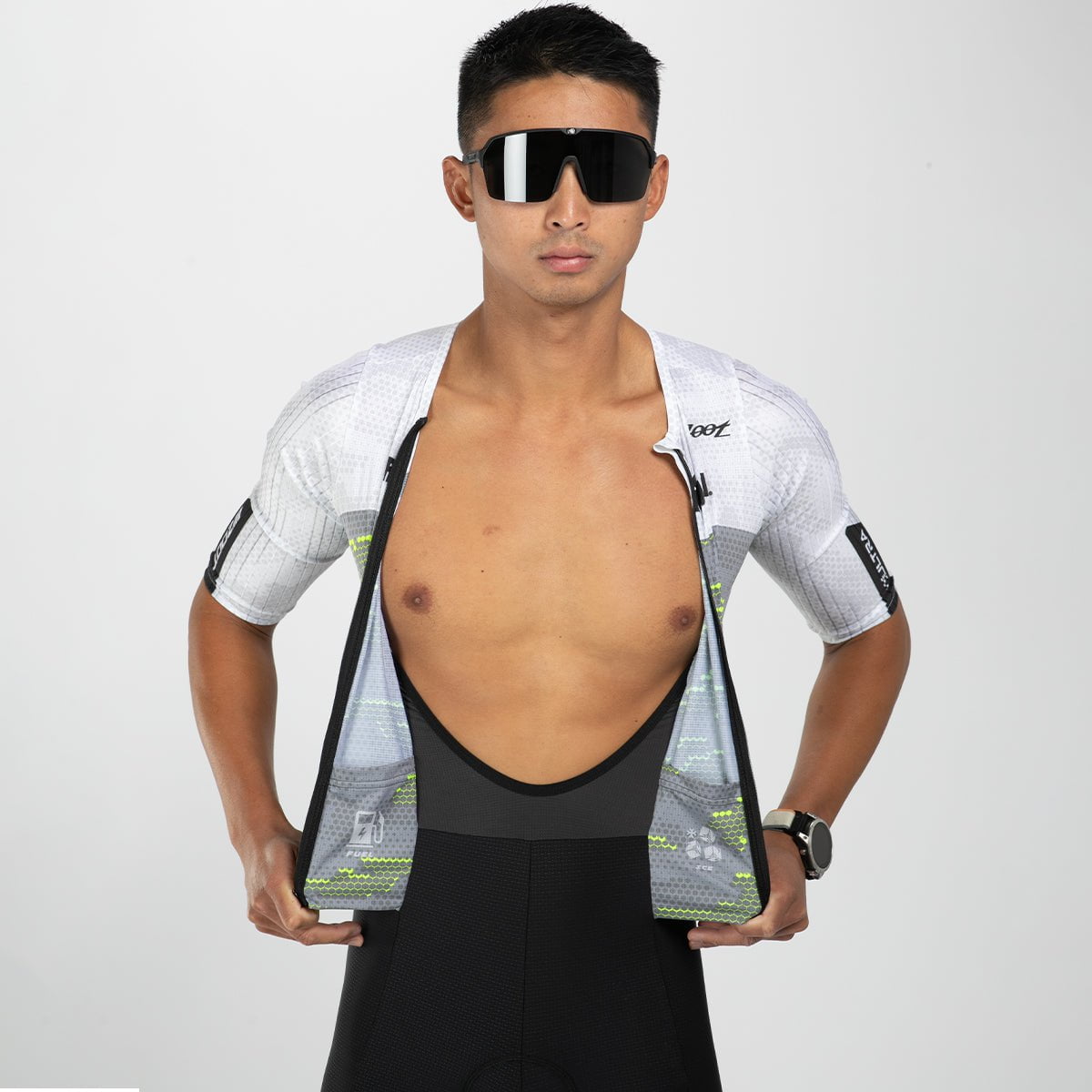 Men's Ultra Tri P1 Racesuit - Lightweight & Breathable Triathlon Suit for Competitive Swimming, Cycling & Running - IM Resilience Technology for Enhanced Performance