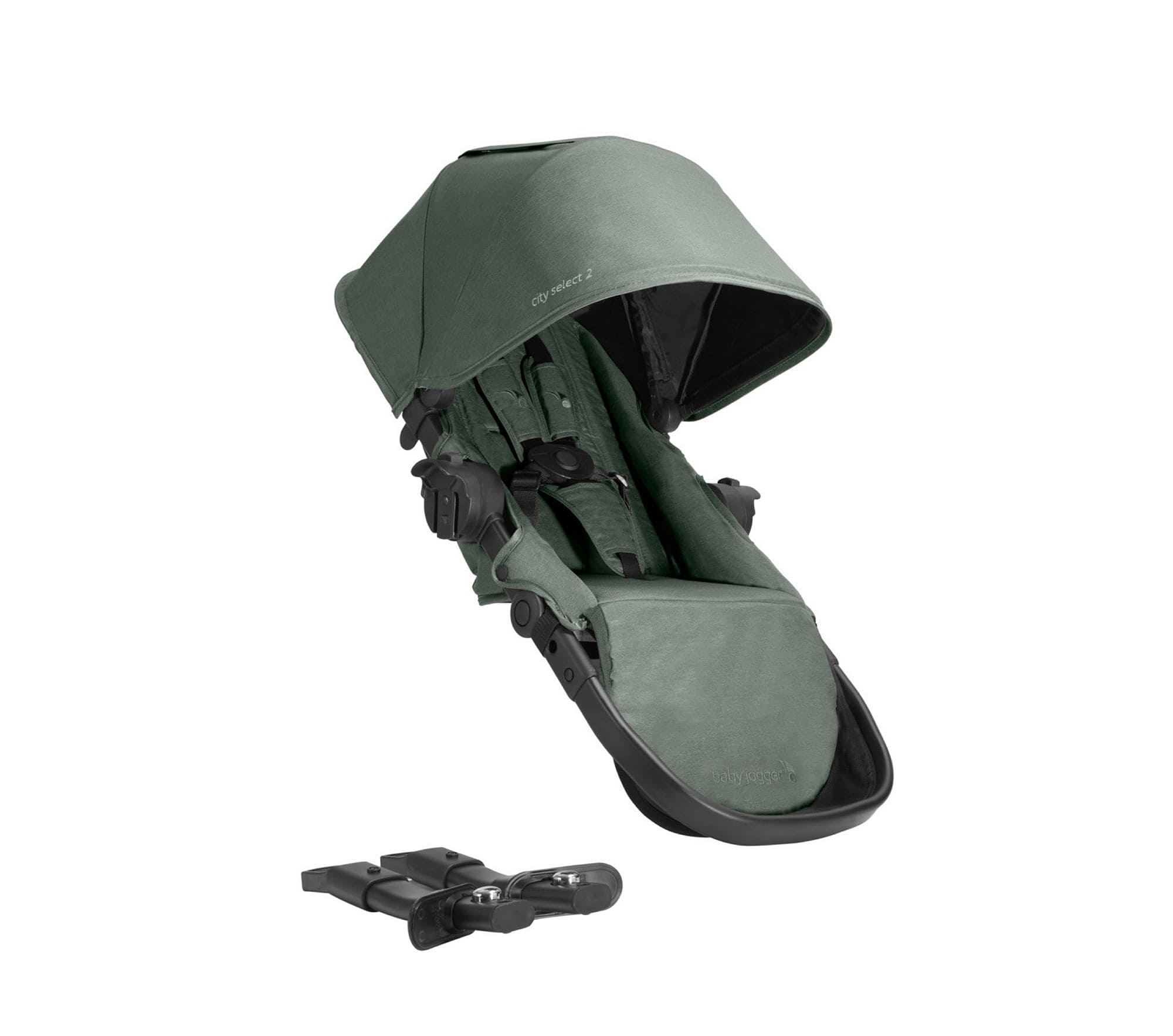 Baby Jogger City Select 2 Stroller Second Seat Kit - Expandable Double Stroller for Twins or Siblings - Perfect for City Walks, Shopping & Family Outings