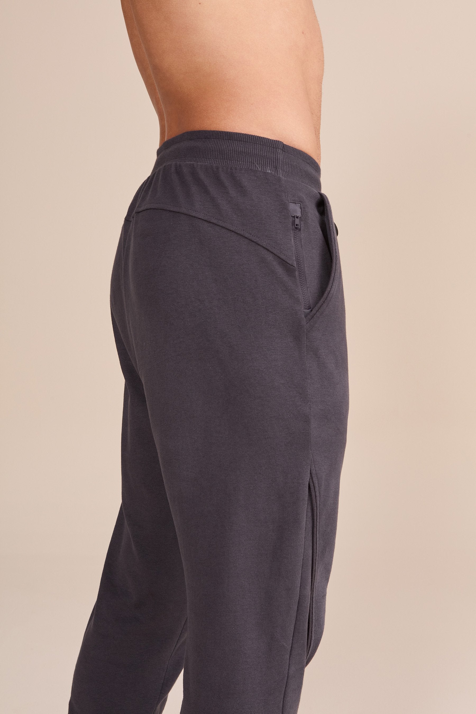Men's Rino Stone Knit Pants - Comfortable Stretch Casual Trousers for Lounge, Travel & Everyday Wear