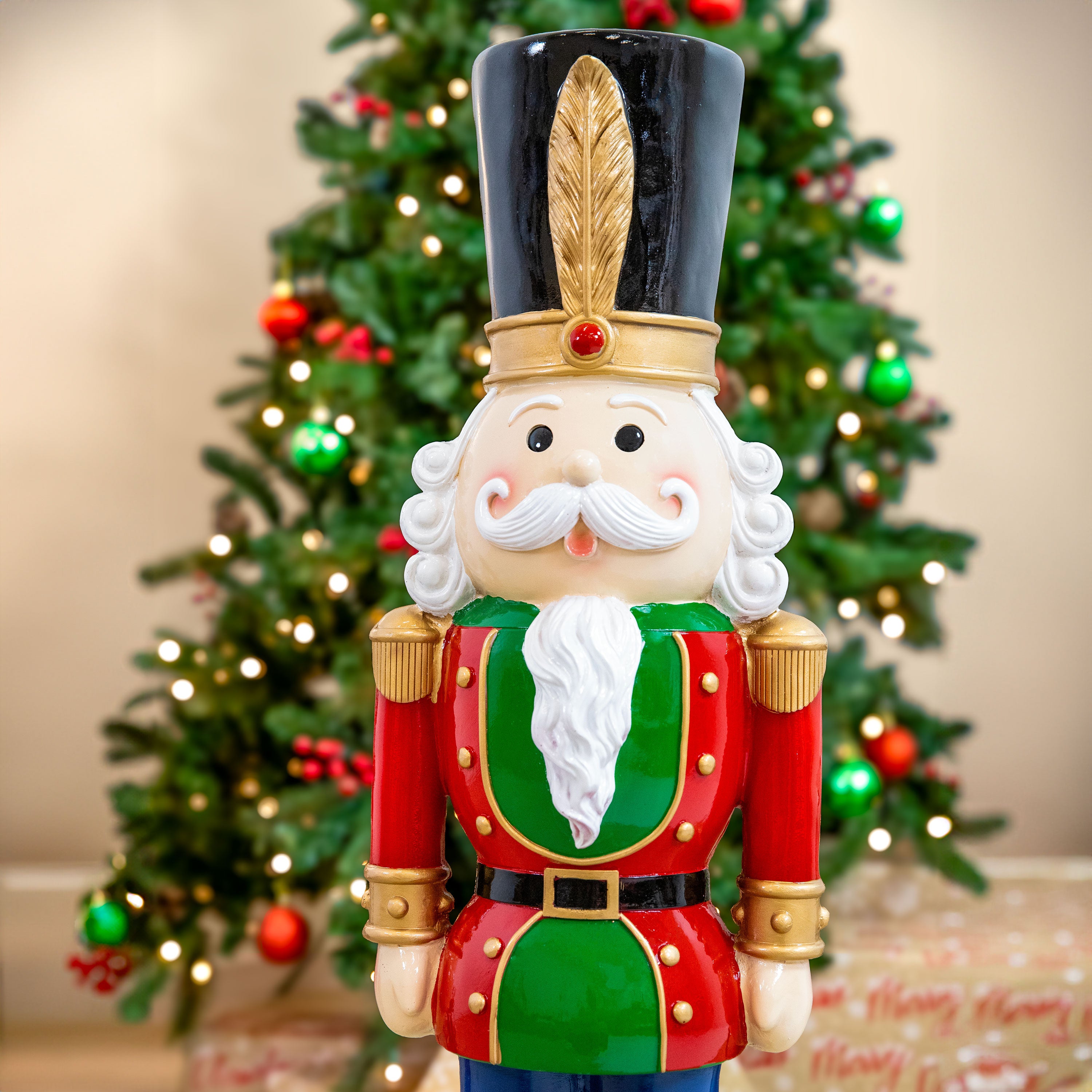 Sunnydaze Tommy the Toy Soldier Christmas Nutcracker Statue - 37