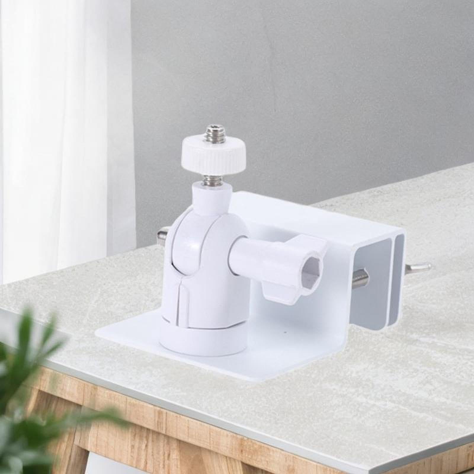 Sturdy Weatherproof Aluminum Alloy Gutter Mount Bracket for Solar Panels - Flexible Outdoor Mounting Accessory for Roof Installation (White) - Perfect for Home Solar Energy Systems & Off-Grid Power Solutions