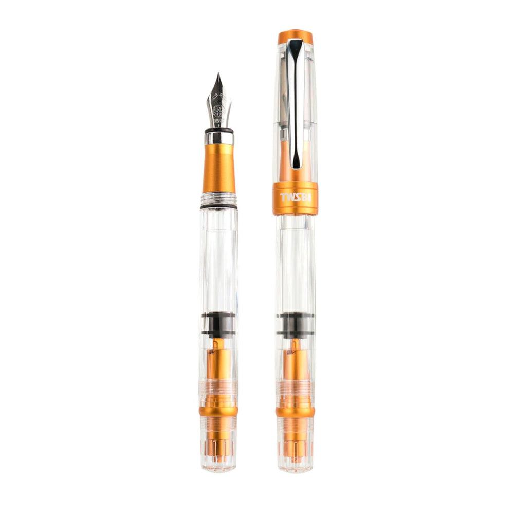 TWSBI Diamond 580ALR Fountain Pen - Sunset Yellow Limited Edition | Premium Writing Instrument for Calligraphy, Journaling & Office Use