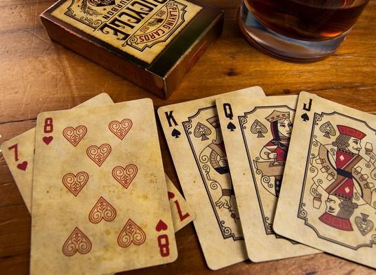 Premium Bicycle Bourbon Playing Cards - Classic Poker & Card Games Set for Casino Nights, Magic Tricks, and Family Game Nights