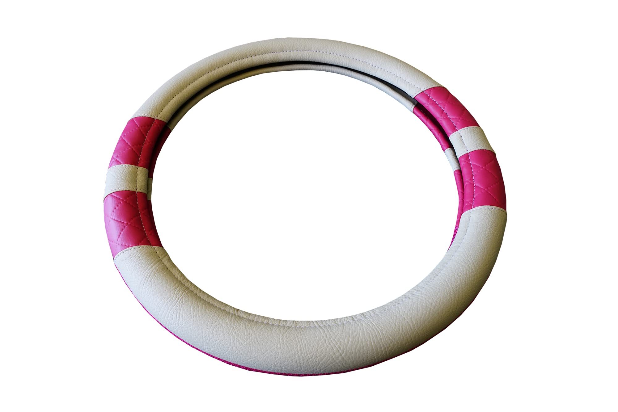 Universal 14-15 Inch Steering Wheel Cover - Easy Installation, Non-Slip Grip (Mita Pinks) | Perfect for Cars, Trucks & SUVs - Enhance Driving Comfort & Style