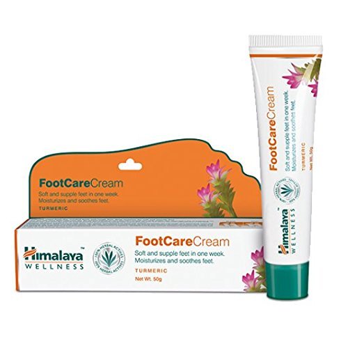 Himalaya Herbals Foot Care Cream for Dry & Cracked Feet - 50g (Pack of 2) | Moisturizing Foot Cream with Natural Herbs | Perfect for Pedicures, Daily Foot Care & Healing Rough Skin