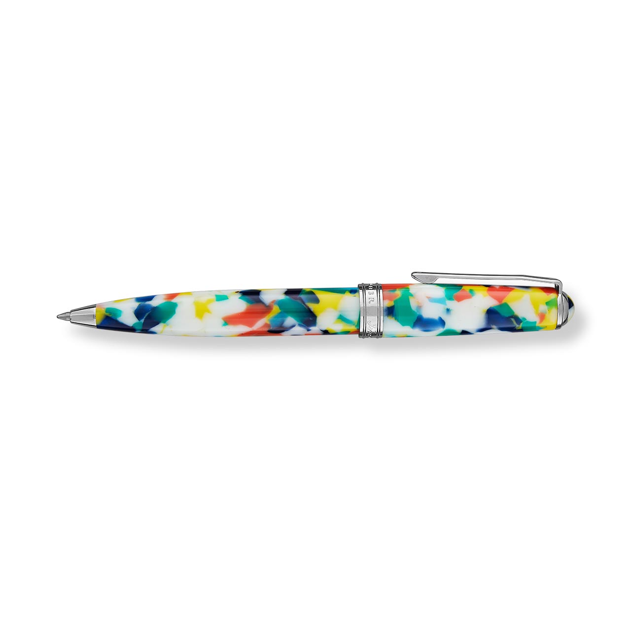 True Writer Classic Confetti Ballpoint Pen - Smooth Writing, Vibrant Colors - Perfect for Journaling, Note Taking, and Creative Writing