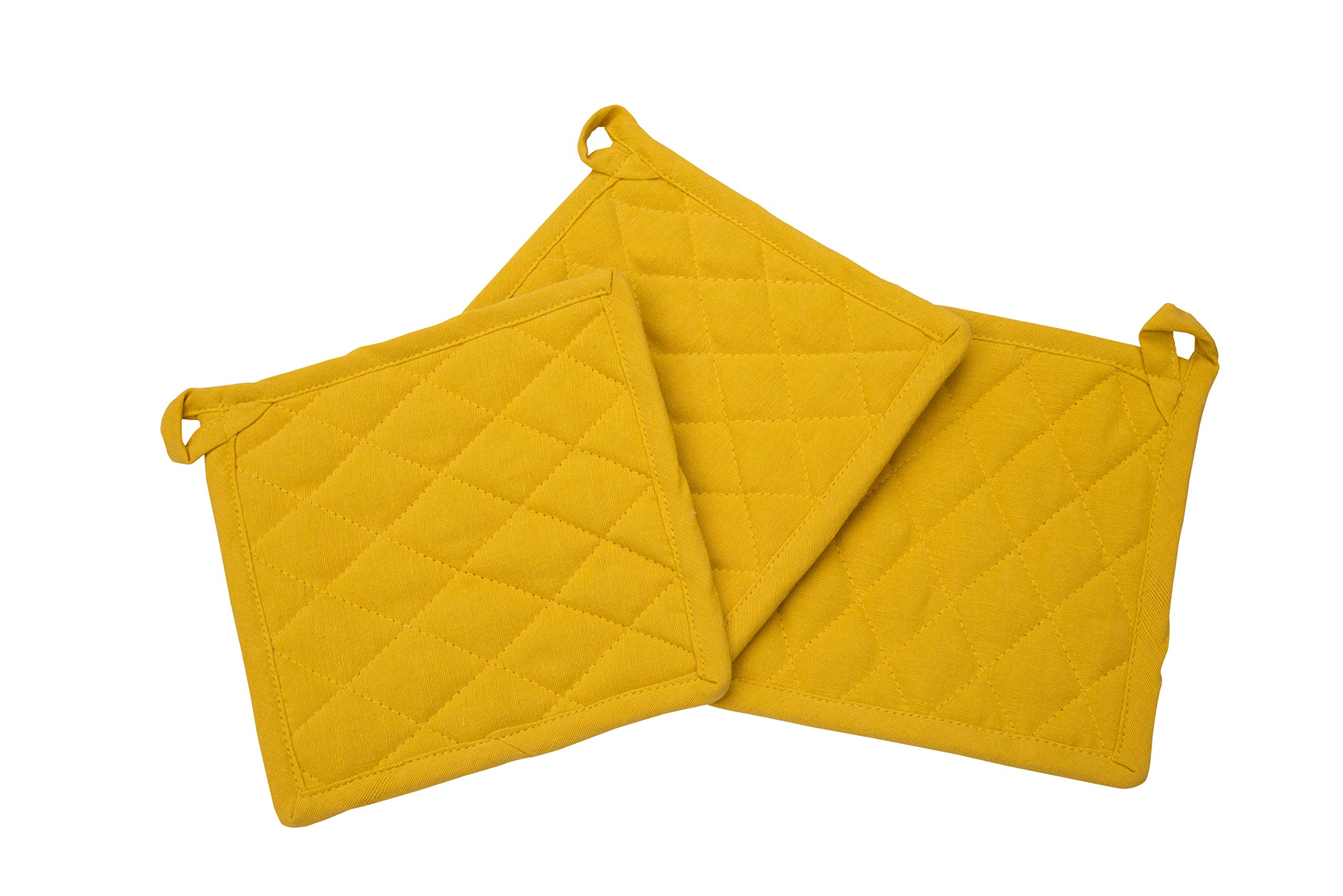 100% Cotton Heat Resistant Pot Holders - 8