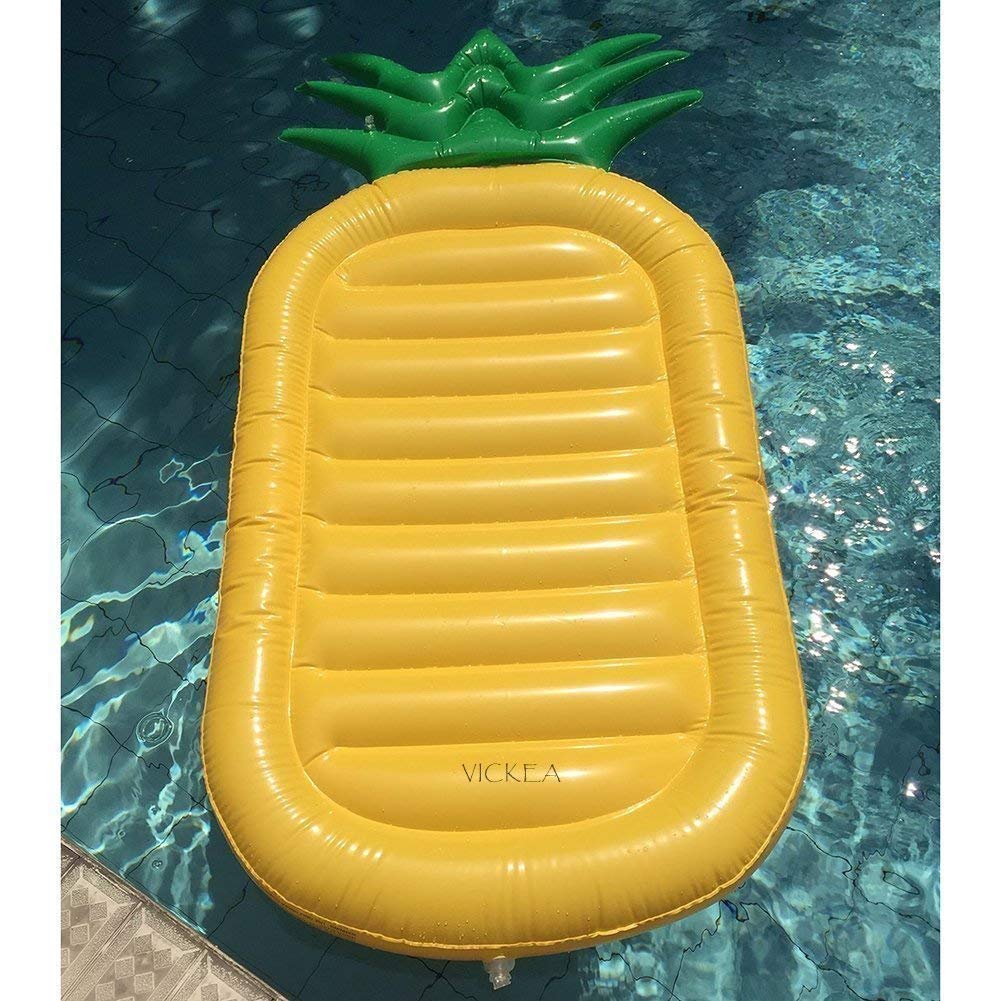 Best Inflatable Pool Floats for Kids & Adults - Giant Water Pineapple Pool Float for Swimming, Lakes & Beach - Fun Summer Pool Party Accessories