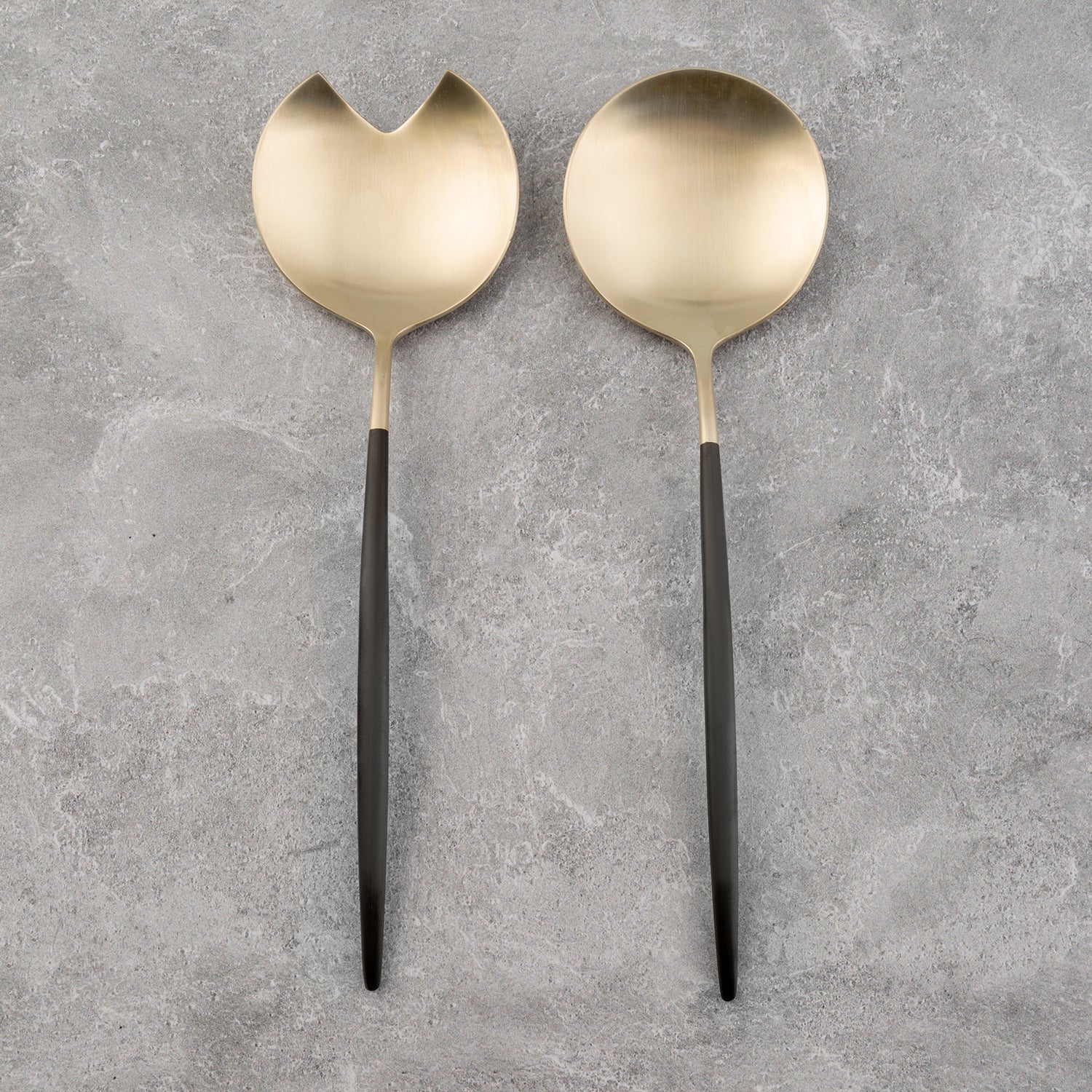 Elegant Black Champagne Satin 2-Piece Serving Set - Perfect for Dinner Parties, Weddings & Formal Events