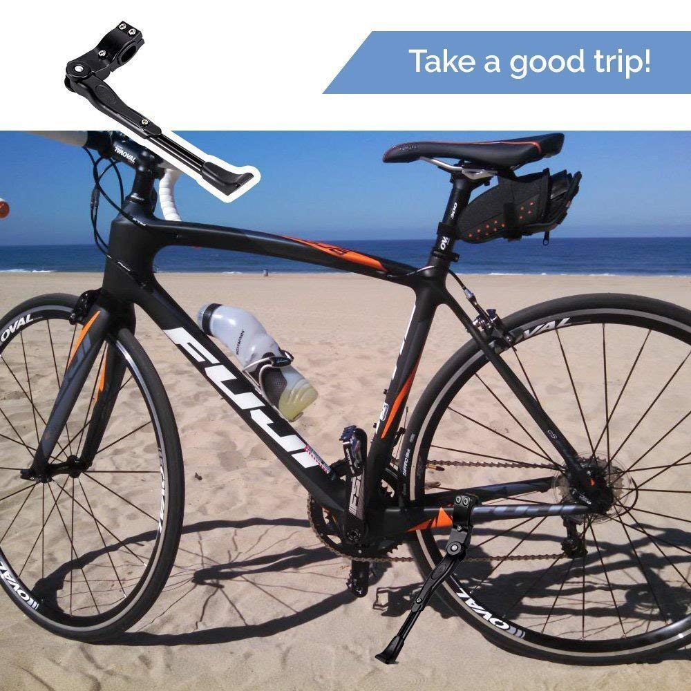 Adjustable Aluminum Alloy Bicycle Kickstand - Universal Fit for 22
