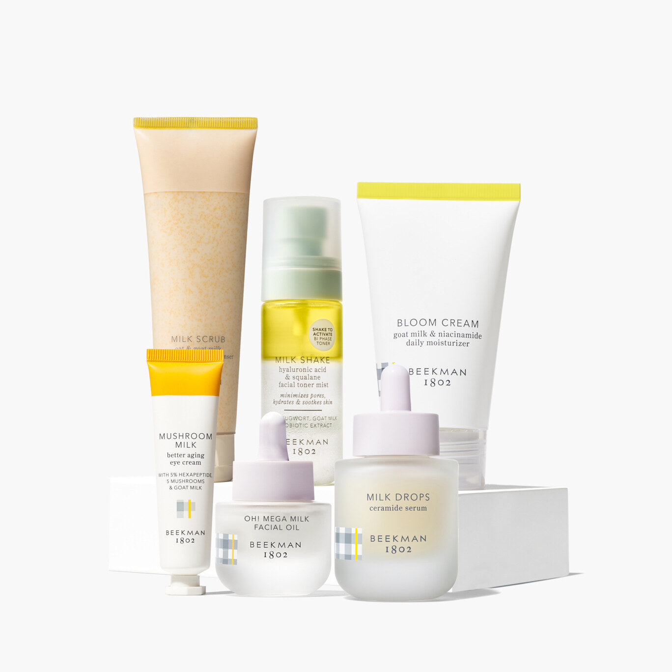 Barrier Necessities Skincare Set - Hydrating Face Cream, Cleanser & Moisturizer for Dry & Sensitive Skin | Daily Skincare Routine for Healthy Glow