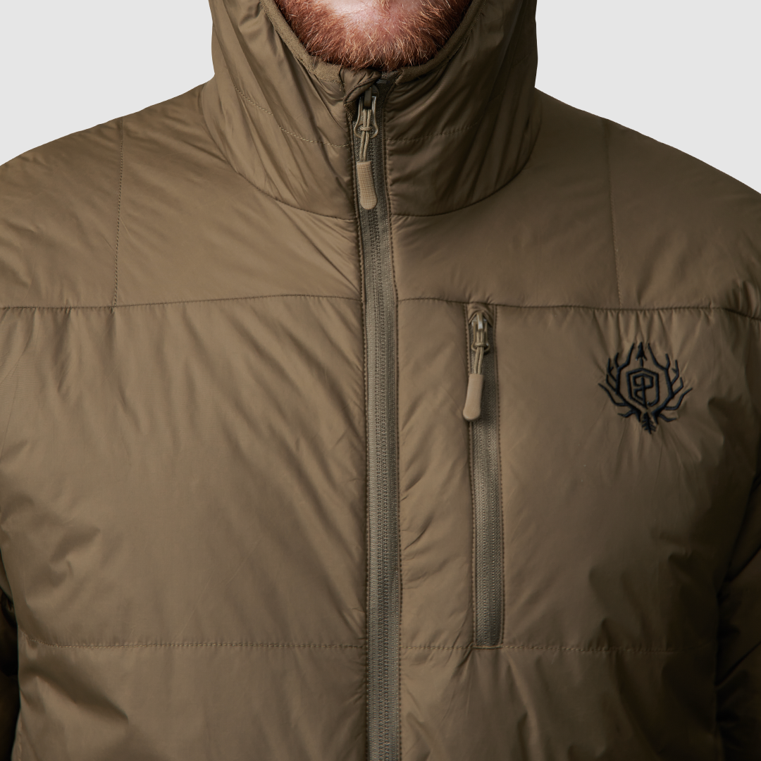 Men's Lightweight Tundra Jacket - Coyote Brown Color - Waterproof & Windproof Outdoor Jacket for Hiking, Camping & Winter Activities