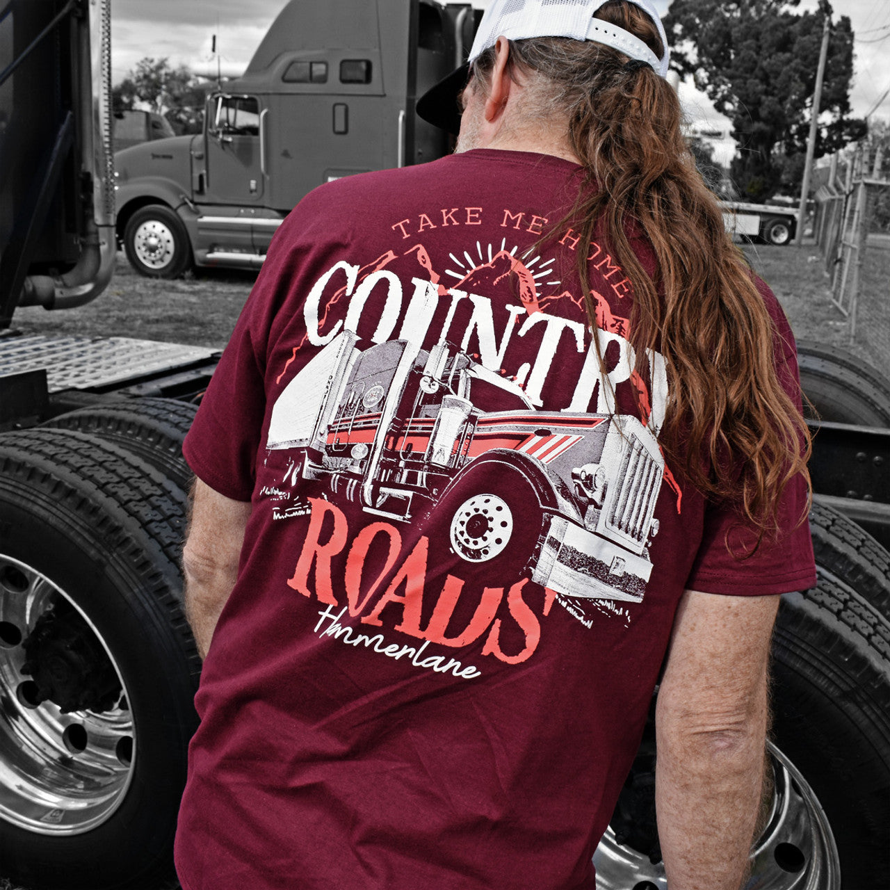 Country Roads Graphic T-Shirt for Men & Women - Comfortable Cotton Tee for Casual Wear, Travel & Outdoor Adventures