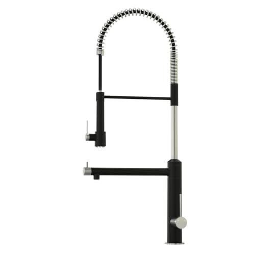 ‎Matte Black&Brushed Nickel