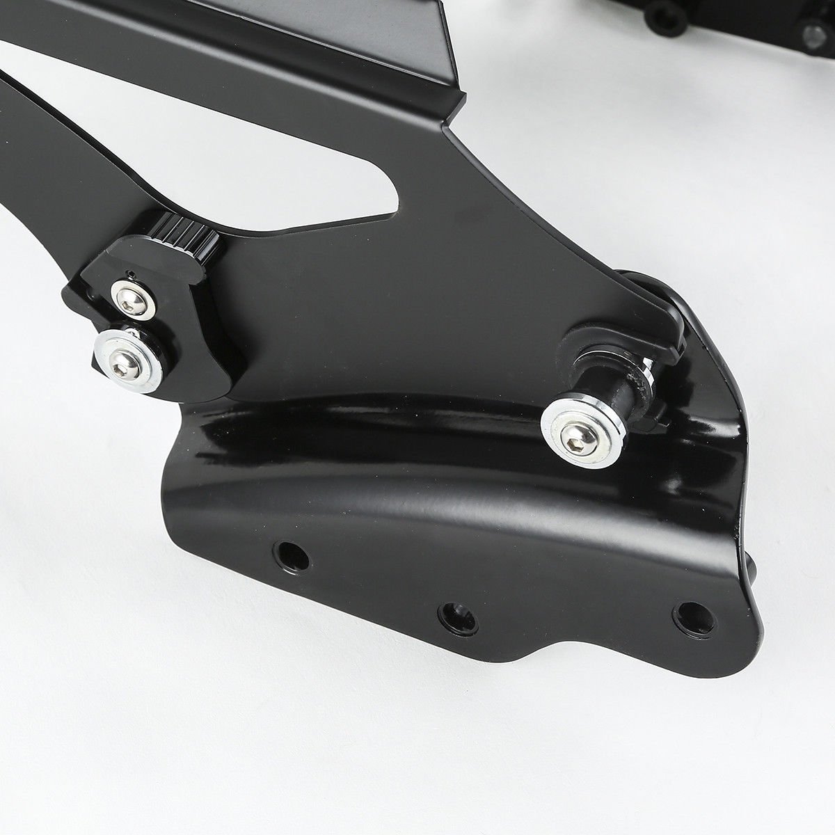 XFMT 4-Point Docking Hardware Kit & 2-Up Tour Pack Luggage Rack for Harley Touring Models 2009-2013 | Heavy-Duty Motorcycle Cargo Carrier for Long Rides & Road Trips