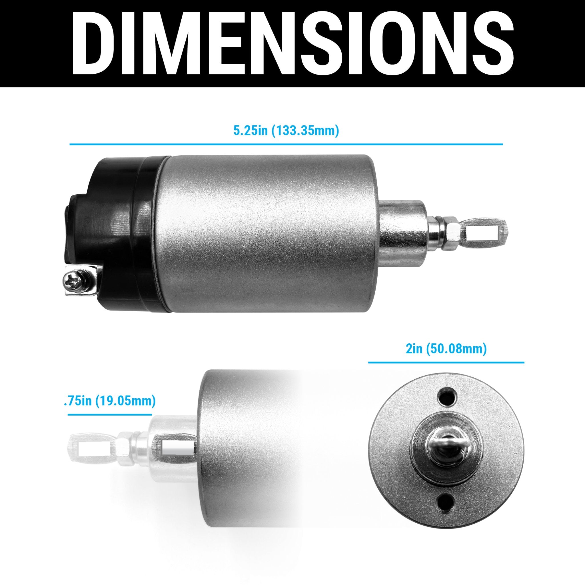 1903 Rambler Model E 35lb Remote Shaved Door Handle Kit with Solenoids, Poppers & Latch Cable Adapters - Universal Car Door Lock System for Smooth Custom Installations
