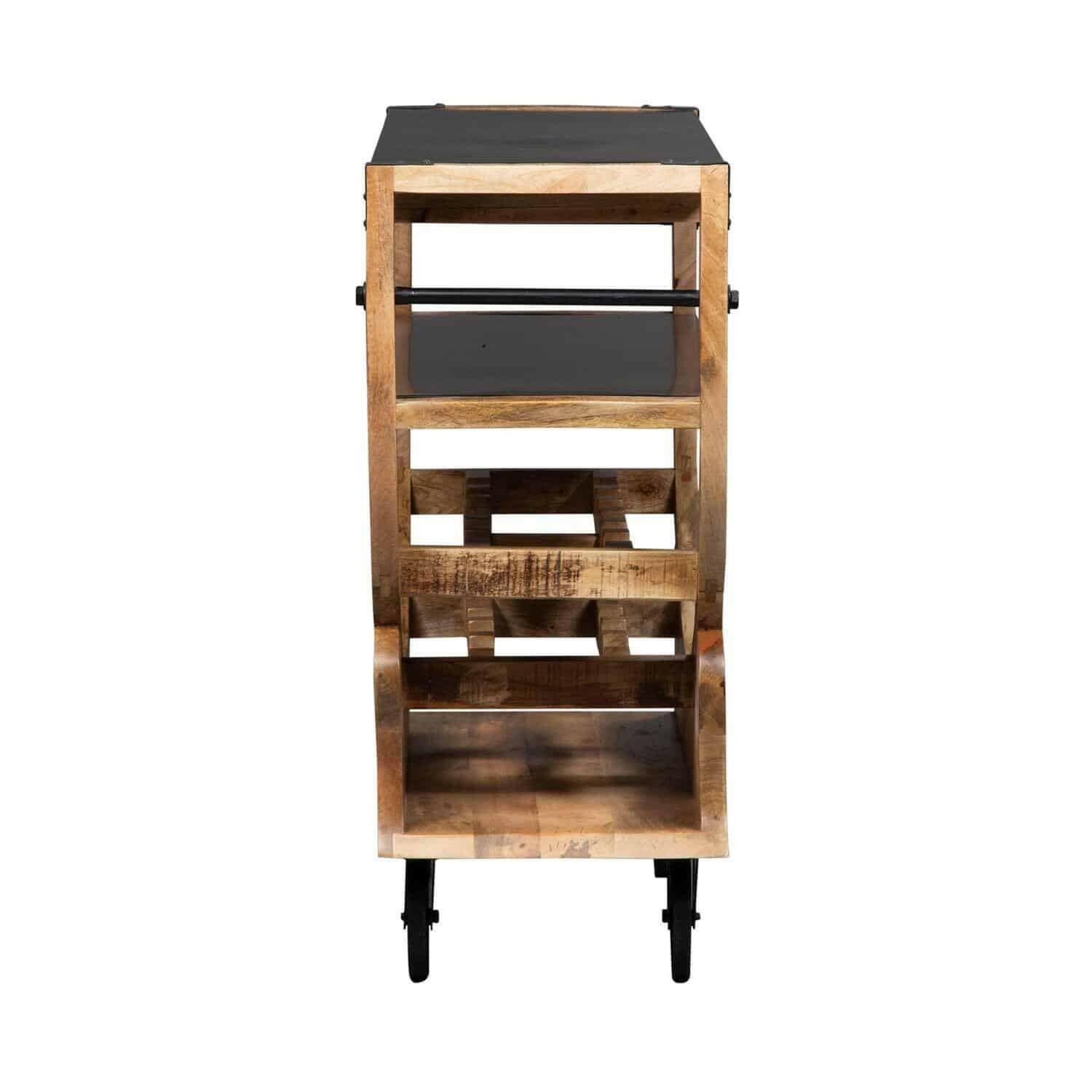 2052 AT4739 Danley Trolley - Heavy Duty Rolling Cart for Warehouse, Retail & Home Organization | Industrial Utility Cart with Wheels for Storage & Transport