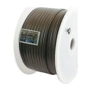 250ft Brown 18 Gauge SPT-1 Zip Cord Wire for Outdoor String Lights - Perfect for Patio, Garden, and Holiday Lighting Decorations