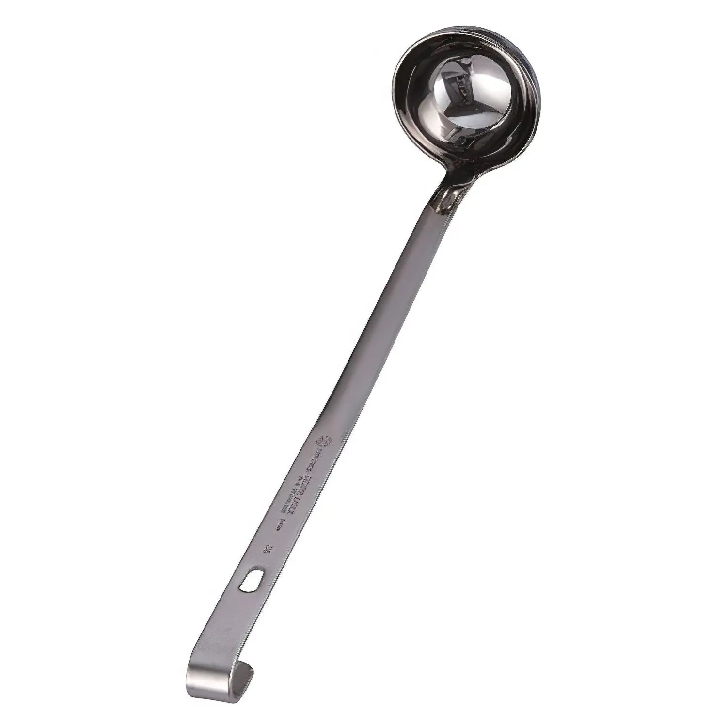 Premium Gyokkodou Stainless Steel Soup Ladle - 18/8 Food-Grade Cooking Spoon for Kitchen, Serving, Soup, Stew & Pasta - Dishwasher Safe & Ergonomic Handle