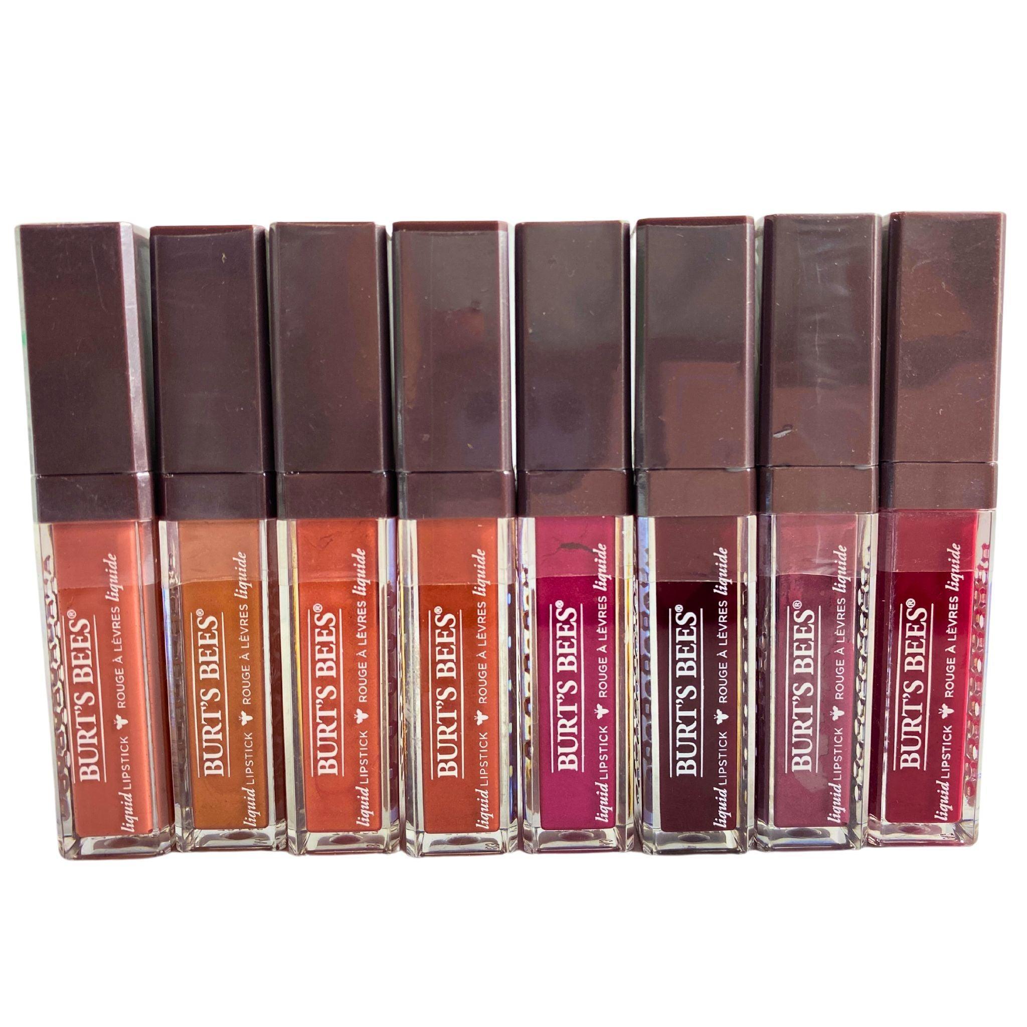 Burt's Bees 100% Natural Liquid Lipstick Set - 0.21oz (80 Pcs Variety Pack) for Daily Moisturizing & Long-Lasting Wear | Perfect for Gifts, Makeup Kits & Beauty Enthusiasts