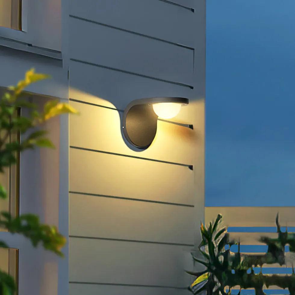 Energy-Efficient Solar Powered LED Wall Lights - Waterproof Outdoor Security Lighting for Garden, Patio, and Driveway
