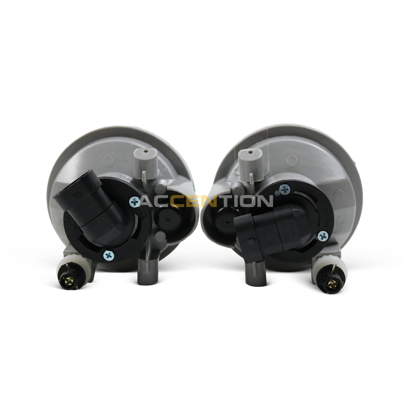 Toyota Prius 2004-2009 LED Fog Lights Kit - Front Bumper Fog Lamps with Wiring Harness (Part# 81221-52070, 81211-52070) - Waterproof DRL Daytime Running Lights for Enhanced Visibility in Rainy/Foggy Weather