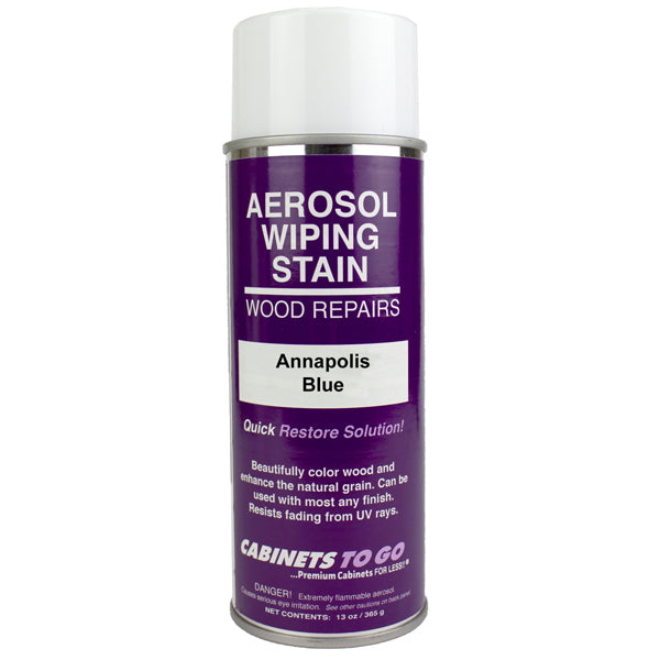 ANNAPOLIS BLUE AEROSOL Spray Paint - High-Quality Rust Protection for Metal, Wood & DIY Projects - Perfect for Home Improvement, Automotive Touch-Ups & Outdoor Furniture