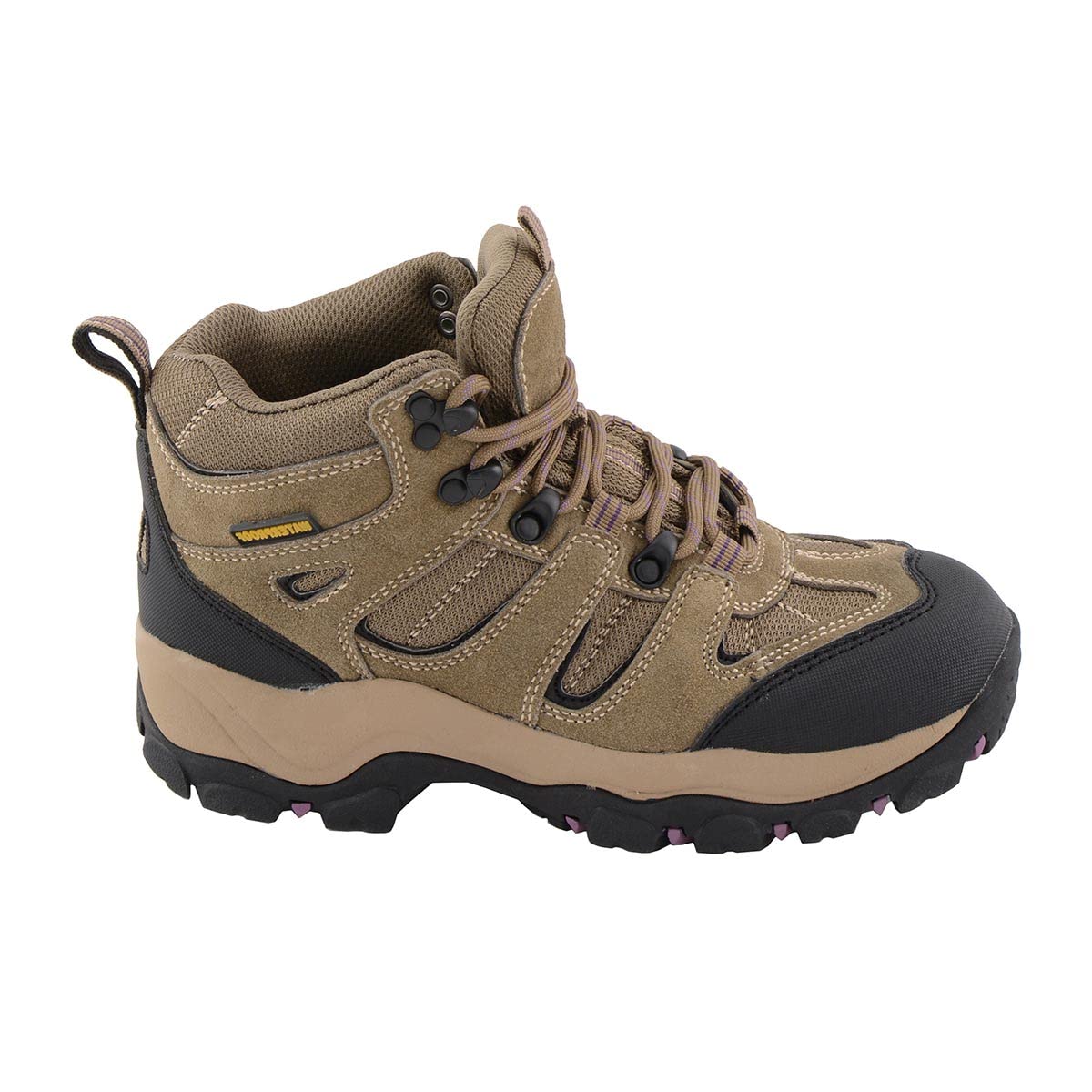 Milwaukee Leather MBL9496 Women's Brown Leather Waterproof Hiking Boots - Comfortable Outdoor Shoes for Trekking & Camping - Perfect for Mountain Trails, Rainy Days & Winter Adventures