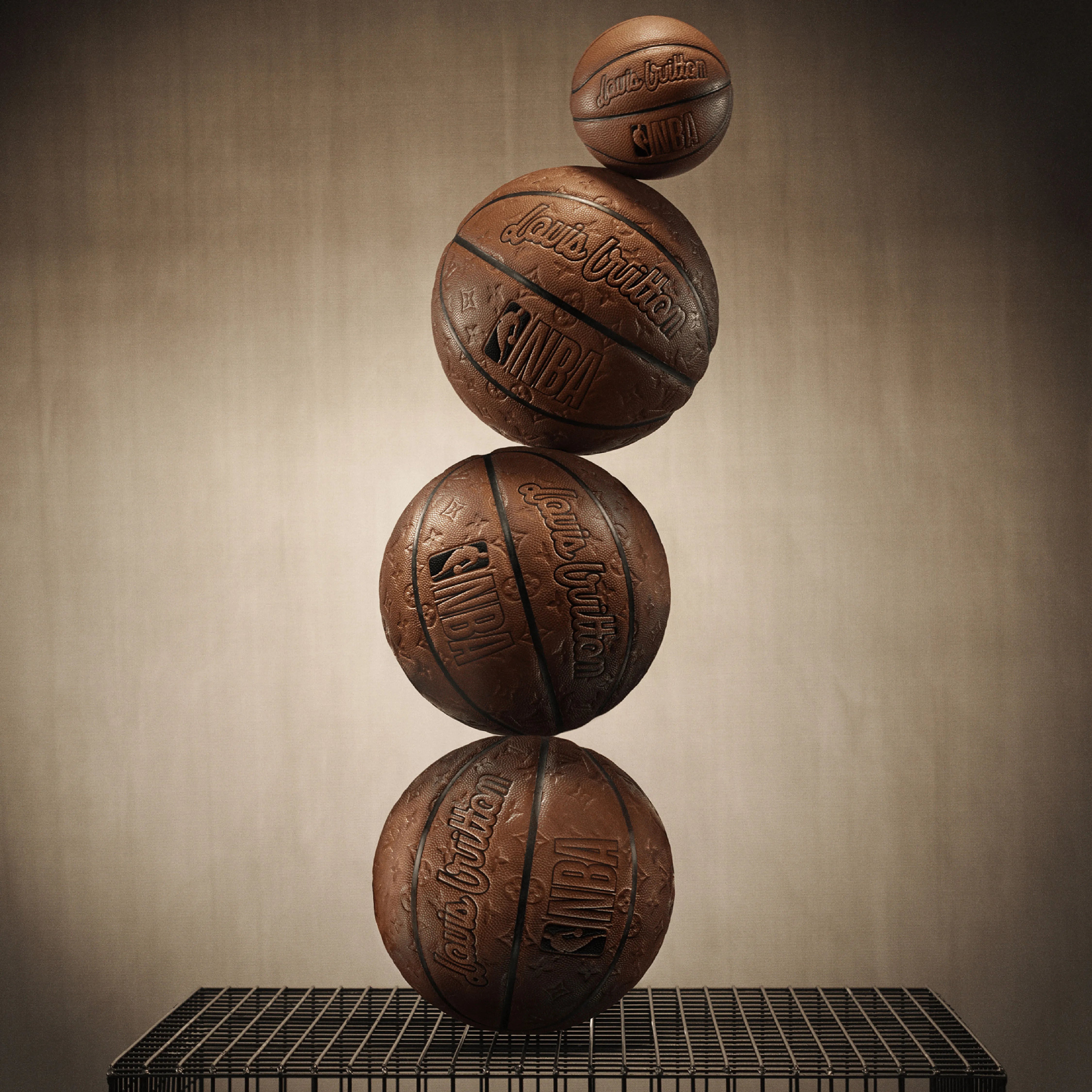 Louis Vuitton x NBA Basketball Brique - Luxury Designer Basketball for NBA Fans | Perfect for Collectors, Gifts & Sports Decor