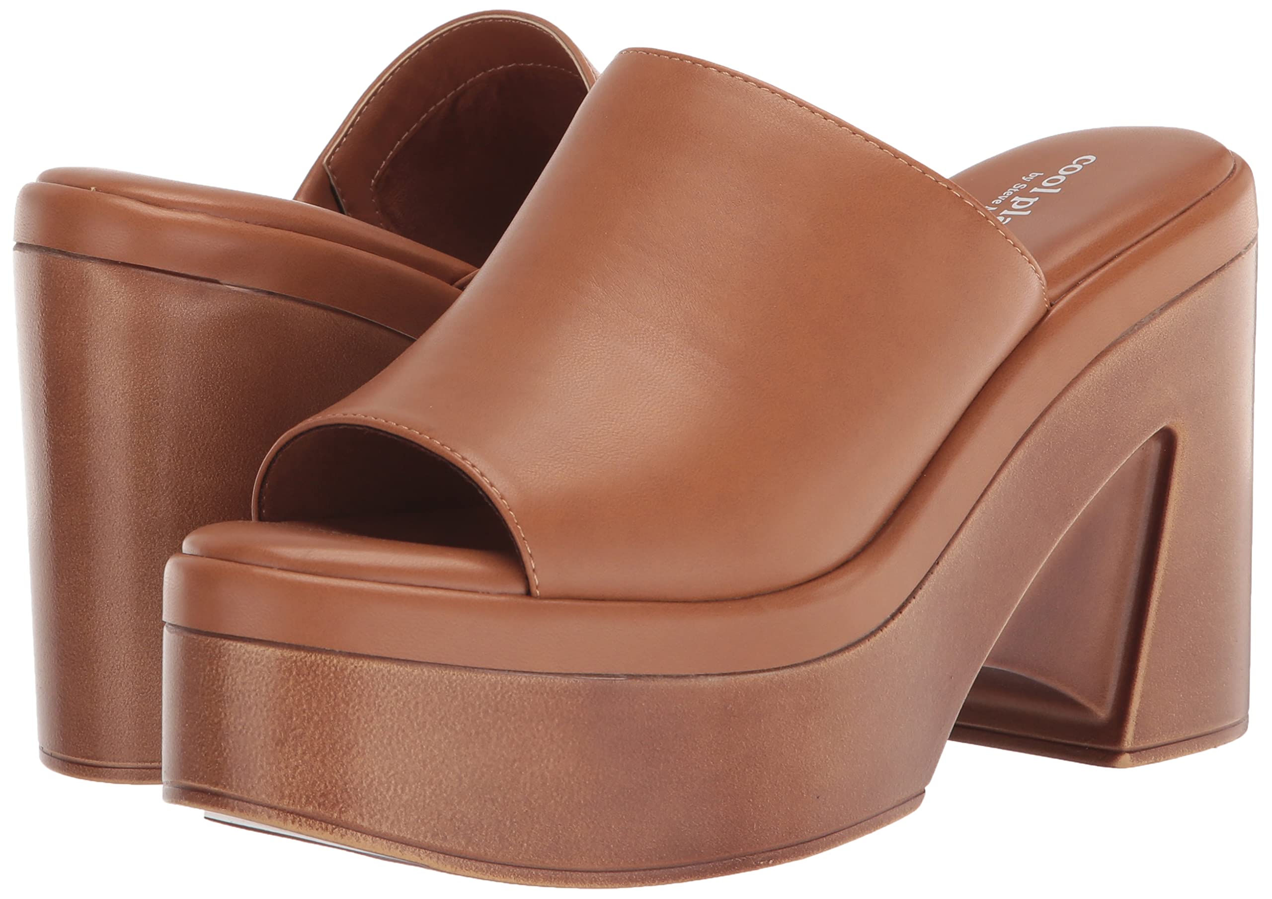 Women's Comfortable Walnut Heeled Sandals - Stylish Summer Wedge Sandals for Beach, Party & Casual Outfits