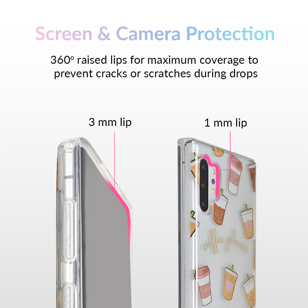 Premium Clear Samsung Galaxy Phone Case - Shatterproof & Scratch-Resistant Protective Cover for Everyday Use at Home, Work & Travel