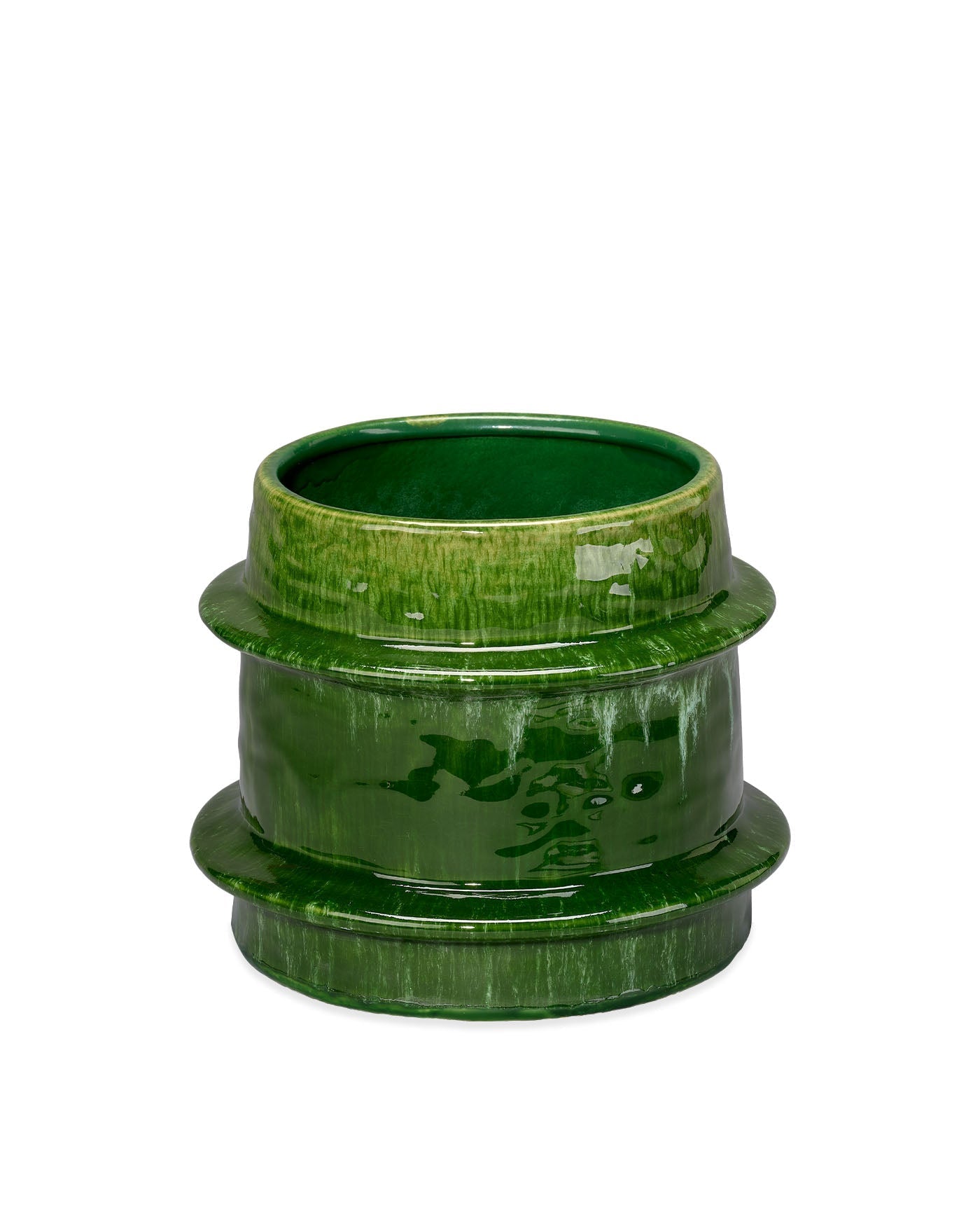 Premium Saturn Vessel Small - Elegant Mini Glass Container for Home Decor, Jewelry Storage & Gift Giving - Perfect for Bathroom, Kitchen & Office Organization