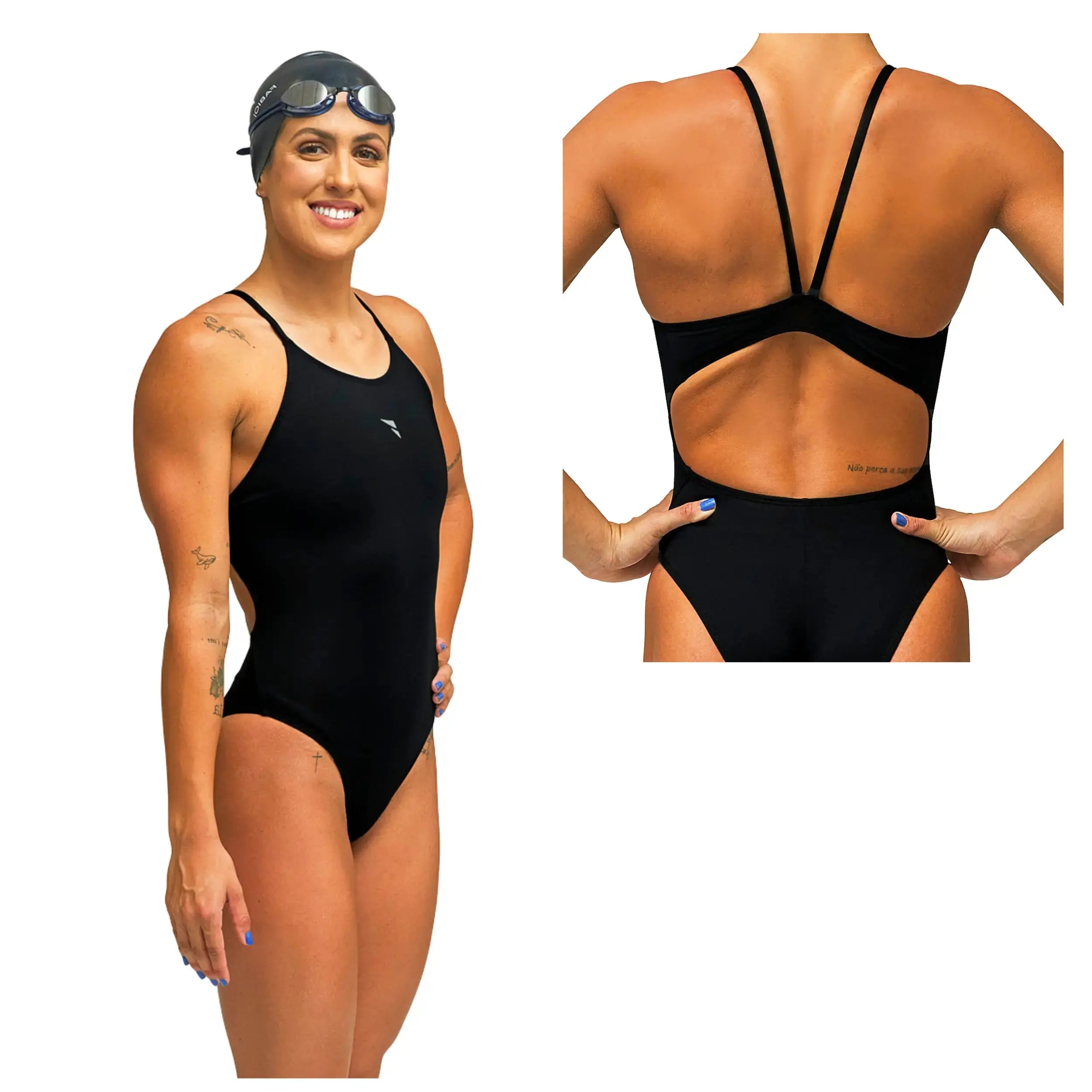 MSOL Women's Training Swimsuits - Professional Swimwear for Women & Girls | Perfect for Pool Workouts, Lap Swimming & Water Aerobics