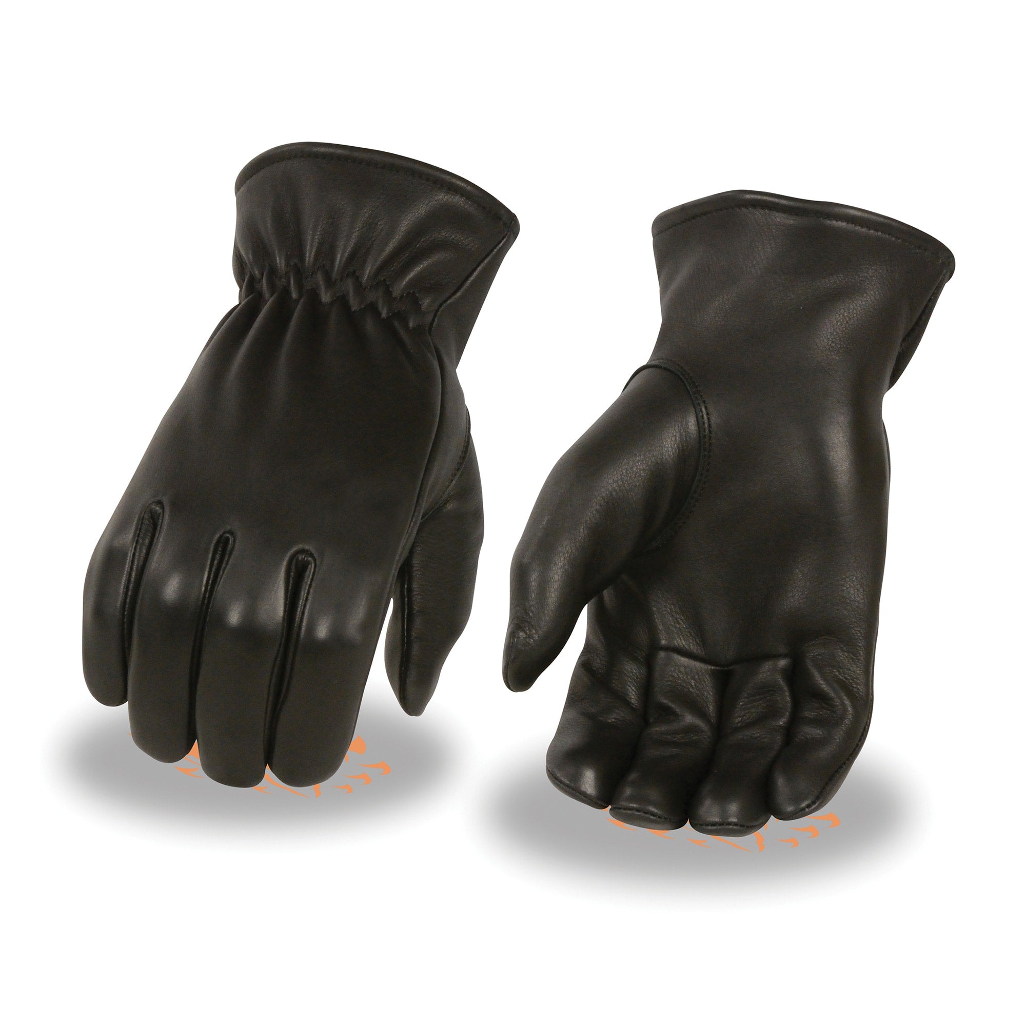 Premium Men's Deer Skin Winter Gloves - Warm Leather Gloves for Cold Weather - Ideal for Outdoor Activities, Skiing, Hiking & Snowboarding