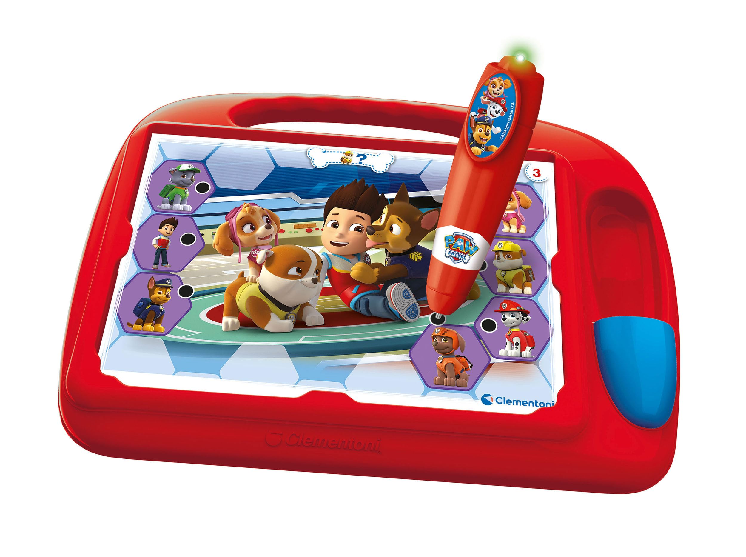 **Paw Patrol Travel Quiz Game for Kids - Educational Learning Toy with Electronic Pen, Ages 4+, Multilingual, Made in Italy - Perfect for Road Trips & Family Fun**