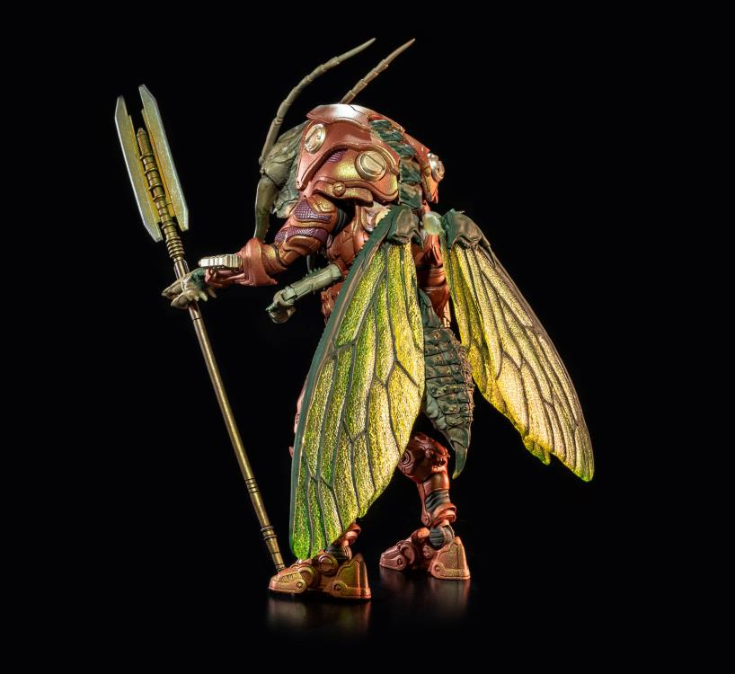 Four Horsemen Studio Mythic Legions 1/12 Scale 6-Inch Action Figure - Cosmic Legions Sphexxian Block Commander Deluxe Collectible Toy for Display & Role Play | Perfect for Collectors & Fantasy Battles
