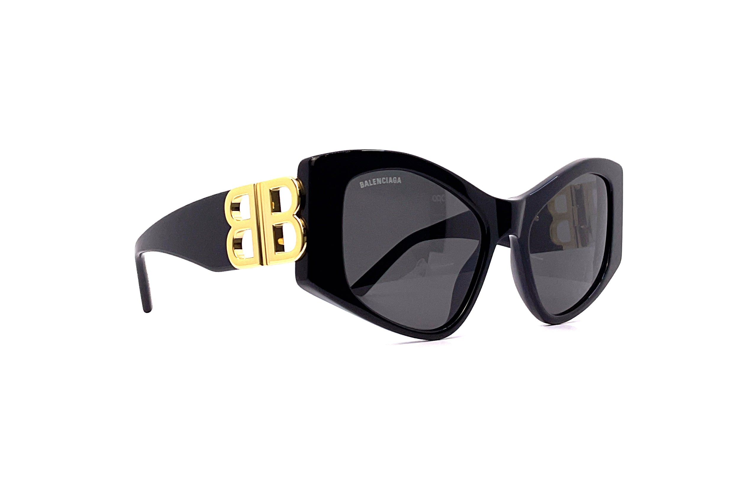 Balenciaga BB0287S (001) Sunglasses - Luxury Designer Shades for Men & Women - Perfect for Outdoor Activities, Travel & Fashion Statements