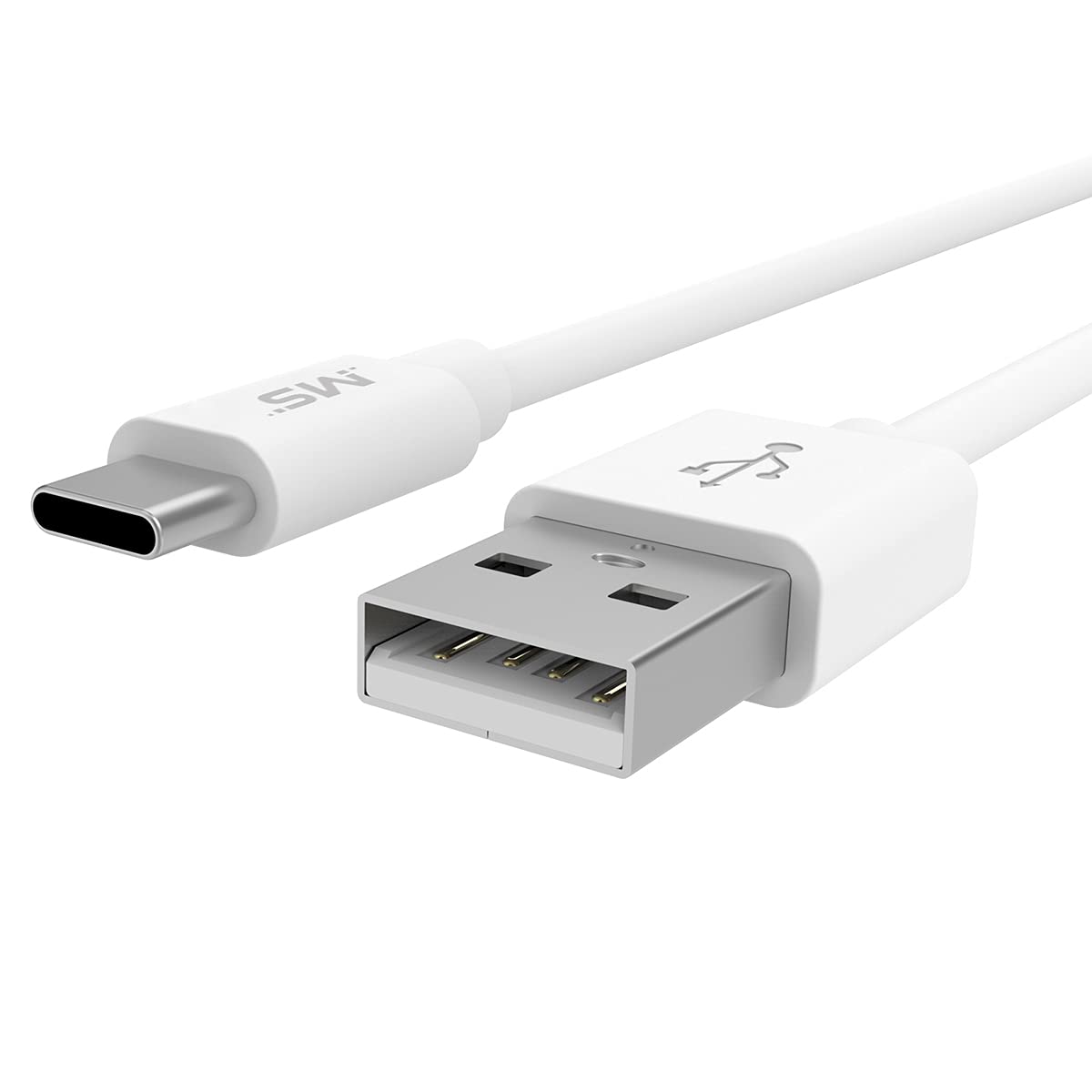 MobileSpec MB06336 4ft USB-C to USB Fast Charging & Data Sync Cable - Compatible with Smartphones, Tablets & Laptops for Home, Office & Travel Use