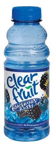 12 Pack Clear Fruit Infused Water - 20 Ounce Non-Carbonated Beverage Bottles (6 Flavor Variety) | Hydration for Gym, Office & Outdoor Activities